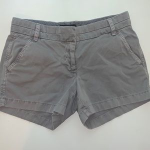 Gray Chino J Crew Shorts